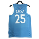 Regata NBA Minnesota Timberwolves City Edition  Nike Authentic Rose 25 - Azul