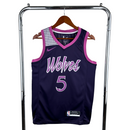 Regata NBA Minnesota Timberwolves Nike Authentic Edwards 5 - Roxa