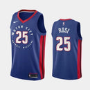 Regata NBA Detroit Pistons City Edition 20/21 Nike Authentic Swingman Rose 25 - Azul