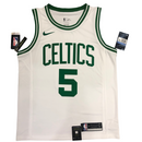 Regata NBA Boston Celtics Retrô Nike Authentic Garnett 5 - Branca