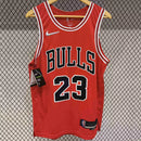 Regata NBA Chicago Bulls 75º Aniversário Nike Authentic Jordan 23 - Vermelha