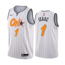 Regata NBA Orlando Magic Edition 20/21 Nike Authentic Isaac 1 - Branca