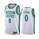 Regata NBA Boston Celtics Edition 20/21 Nike Authentic Tatum 0 - Branca