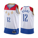 Regata NBA New Orleans Pelicans City Edition 20/21 Nike Authentic Swingman Adams 12