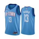 Regata NBA Houston Rockets City 20/21 Edition Nike Authentic Swingman Harden 13 - Azul