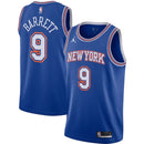 Regata NBA New York Knicks Edition 20/21 Nike Authentic Barrett 9 - Azul