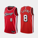 Regata NBA Chicago Bulls Edition 21-22 Nike Authentic Lavine 8 - Vermelha